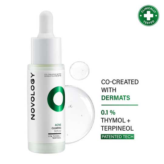 Novology Acne Clearing Serum for Pimples Whiteheads Blackheads For Sensitive Skin (28 ml)