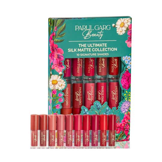 PARUL GARG Beauty Ultimate Silk Matte Liquid Lipstick Set (10 pcs)