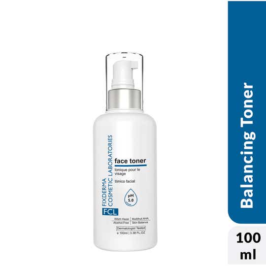 Fixderma Cosmetic Laboratories Face Toner Reduces Inflammation Controls Oil Production (100 ml)