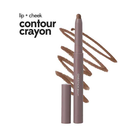 Ruby’s Organics OneStick Sculpt Lip and Cheek Contour Crayon - Sand (1 g)