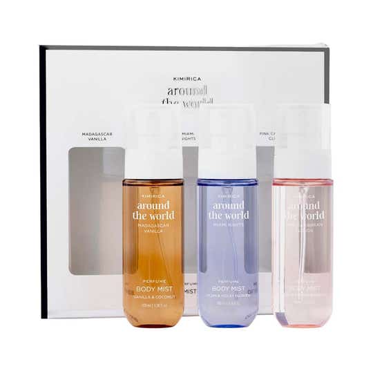 Kimirica Around The World Perfume Body Mist Gift Set (3 pcs)