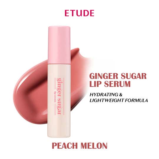 Etude Ginger Sugar Lip Serum - 05 Peach Melon (13 g)