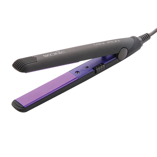 Ikonic Professional Mini Hair Straightener (Black)