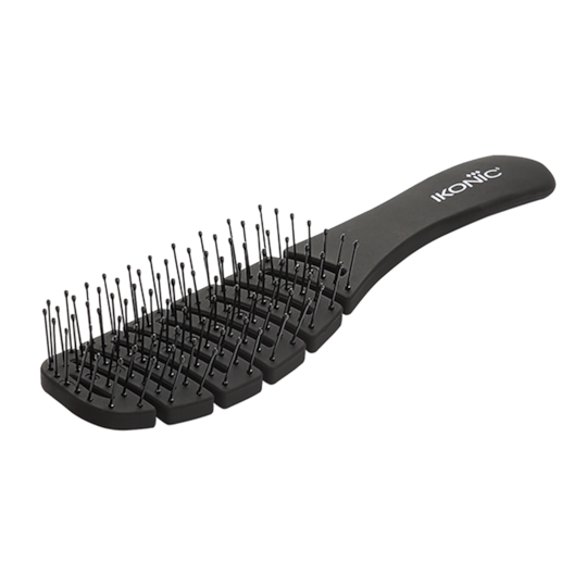 Ikonic Professional Flexi Vent Brush (Black)