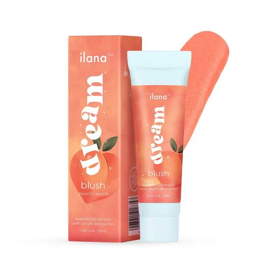 Ilana Dream Blush Cheek Lip Tint - Coral Peach (10ml)