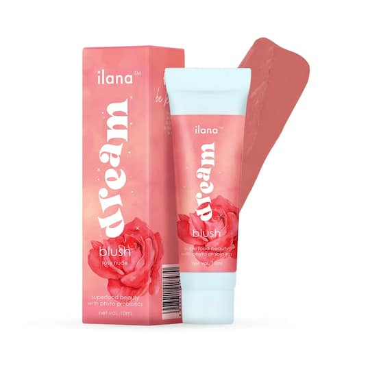 Ilana Dream Blush Cheek Lip Tint - Rosy Nude (10ml)