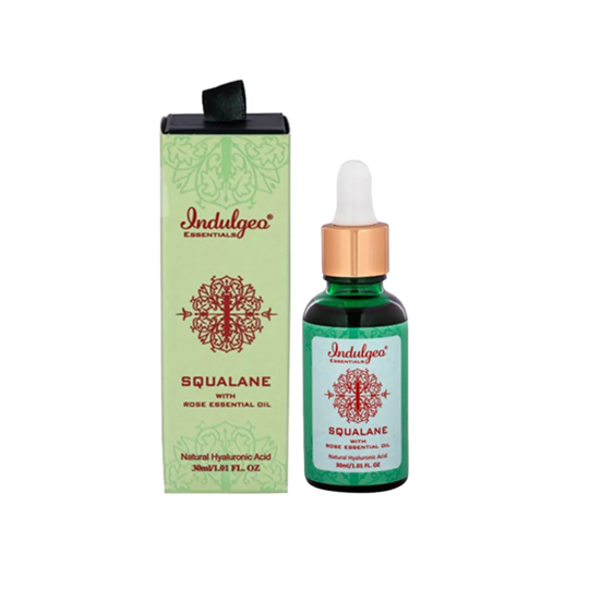 Indulgeo Essentials Squalane With Plant Derived Hyaluronic Acid (30ml)