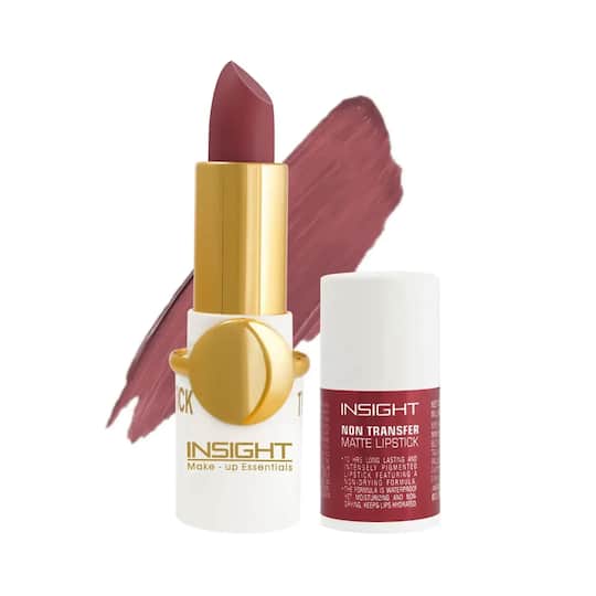 Insight Cosmetics Non Transfer Matte Lipstick - 22 Bare With Me (4.2g)