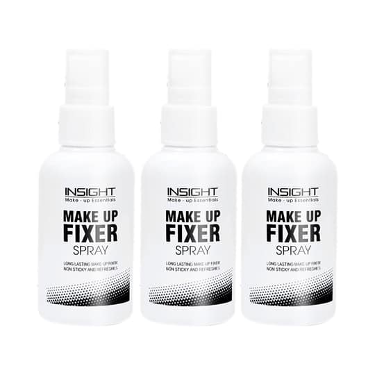 Insight Cosmetics Make Up Fixer Spray Combo (Pack of 3)