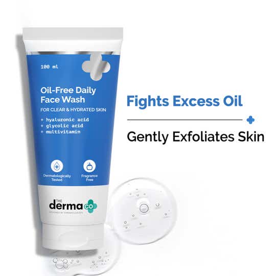 The Derma Co Oil-Free Daily Face Wash (100ml)
