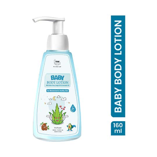 TNW The Natural Wash Moisturizing Baby Body Lotion for Soft Skin (160 ml)