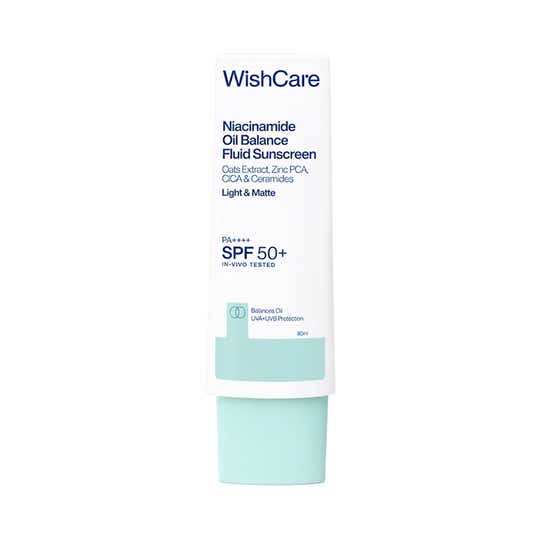 WishCare Niacinamide Oil Balance Fluid Sunscreen SPF 50 PA++++ (80 ml)