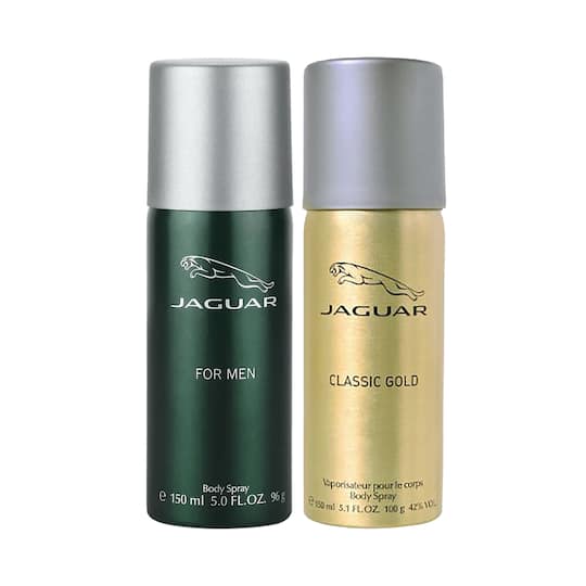 Jaguar For Men + Classic Gold Deodorant Spray