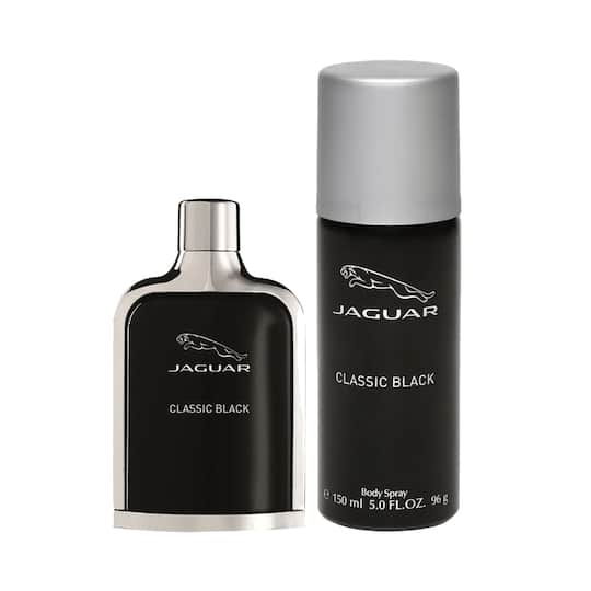 Jaguar Classic Black EDT + Classic Black Deodorant (Pack of 2)