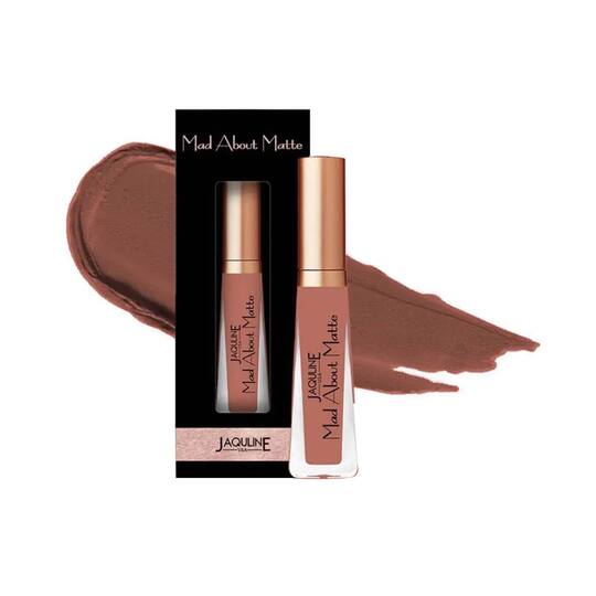Jaquline USA Mad About Matte Liquid Lipstick - Nude Streak (6.5ml)