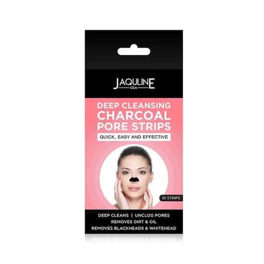 Jaquline USA Deep Cleansing Charcoal Pore Strips - (10Pcs)