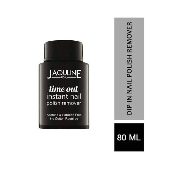 Jaquline USA Time Out Instant Nail Polish Remover (80ml)