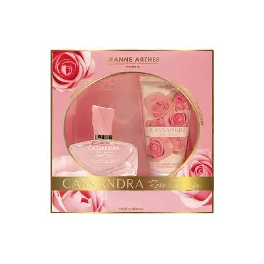 Jeanne Arthes Cassandra Rose Gift Set : Eau de Parfum, Body Lotion (2 pcs)