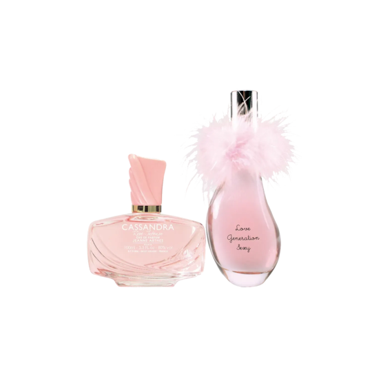 Jeanne Arthes Combo Set : Love Generation Sexy, Cassandra Rose Intense Eau de Parfum (2 pcs)
