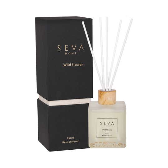 Seva Home Reed Diffuser - Dil Se Wild Flower (250 ml)