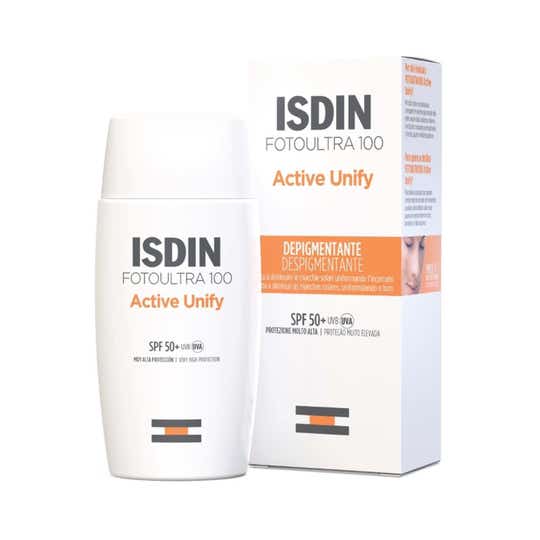 ISDIN Fotoultra 100 Active Unify Fusion Fluid Sunscreen SPF 50+ (50 ml)