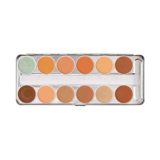 KRYOLAN Supracolor Palette 12 Colors - Jaipur1 (40 ml)