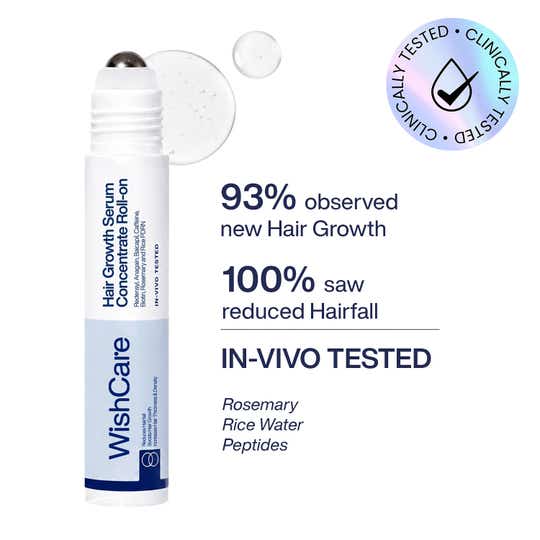 Wishcare Hair Growth Serum Concentrate Roll On - In-Vivo Tested (30 ml)
