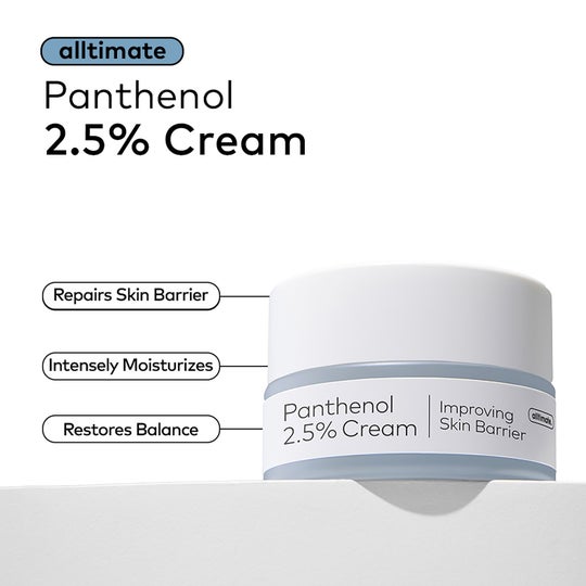 The Face Shop Alltimate Panthenol 2.5% Cream with Ceramide- Korean Barrier Repair Moisturizer(50 ml)