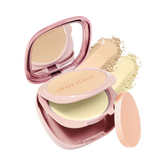 Swiss Beauty Matte & Set Duo Compact - Honey (10 g)