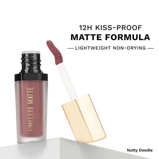 PAC Timeless Matte Mini Liquid Lipstick - Nutty Doodle (3ml)