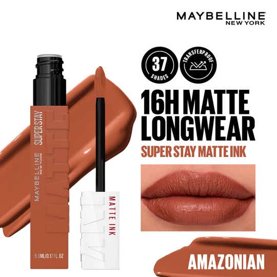 Maybelline New York Super Stay Matte Ink Liquid Lipstick - 70 Amazonian (5 ml)