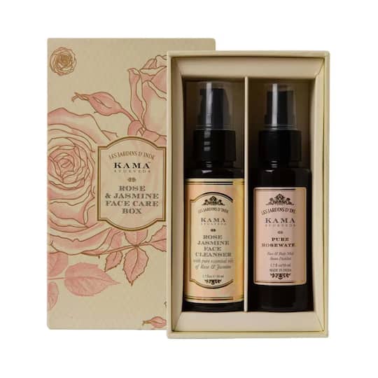 Kama Ayurveda Rose & Jasmine Face Care Gift Box