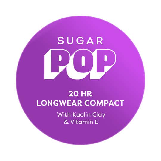 SUGAR POP 20 HR Longwear Compact with Kaolin Clay and Vitamin E - 02 Beige (9 g)