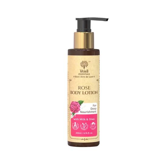 Khadi Essentials Rose Body Lotion (200ml)
