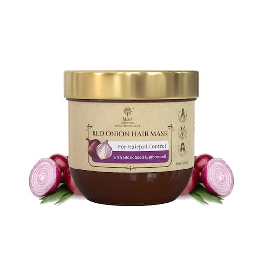 Khadi Essentials Red Onion & Black Seed Oil Hair Mask (200g)