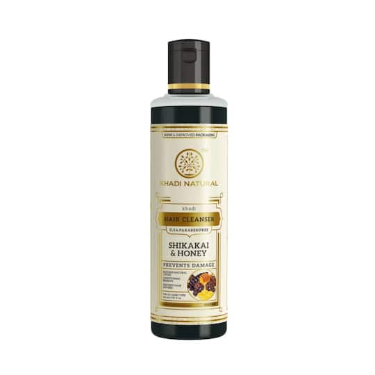 Khadi Natural Shikakai & Honey Hair Cleanser (210ml)