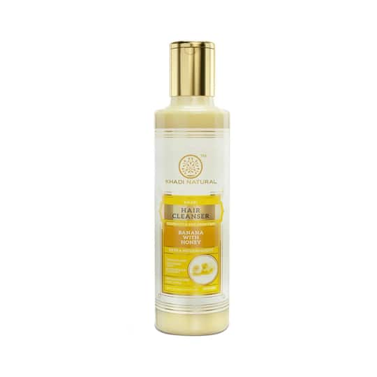 Khadi Natural Banana With Honey Hair Cleanser (210ml)