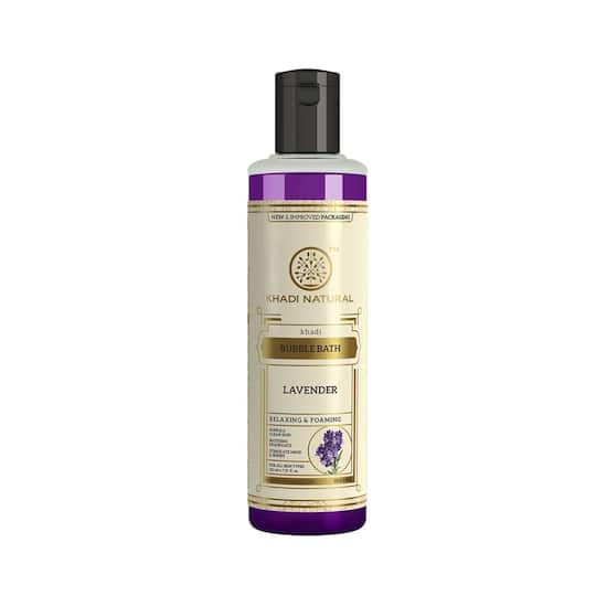 Khadi Natural Lavender Bubble Bath (210ml)