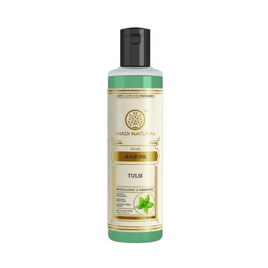 Khadi Natural Tulsi Hair Oil (210ml)