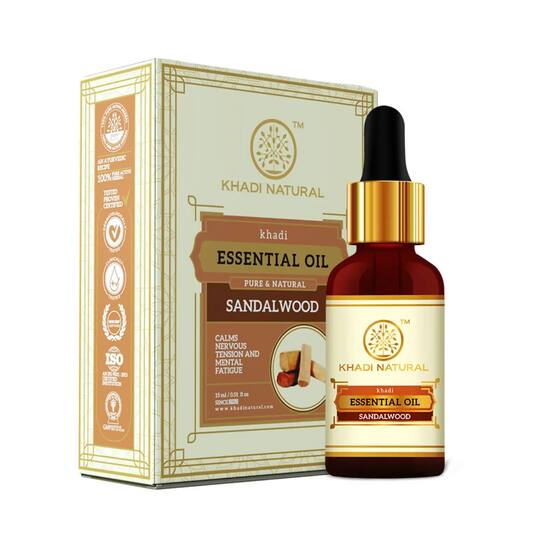 Khadi Natural Sandalwood Essential Oil (15ml)