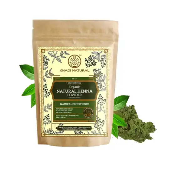 Buy Khadi Natural Organic Henna Powder (100g) Online at Best Price in