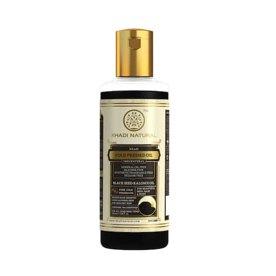 Khadi Natural Cold Pressed Black Seed Kalonji Hair Oil (100ml)