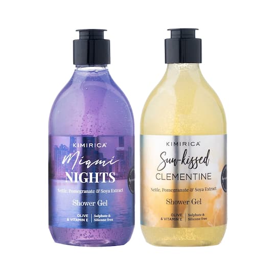Kimirica Vibrant & Refreshing Sulphate Free Shower Gel Duo Combo
