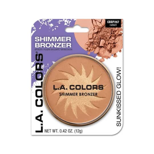 L.A. Colors Shimmer Bronzer - Radiant (12gm)