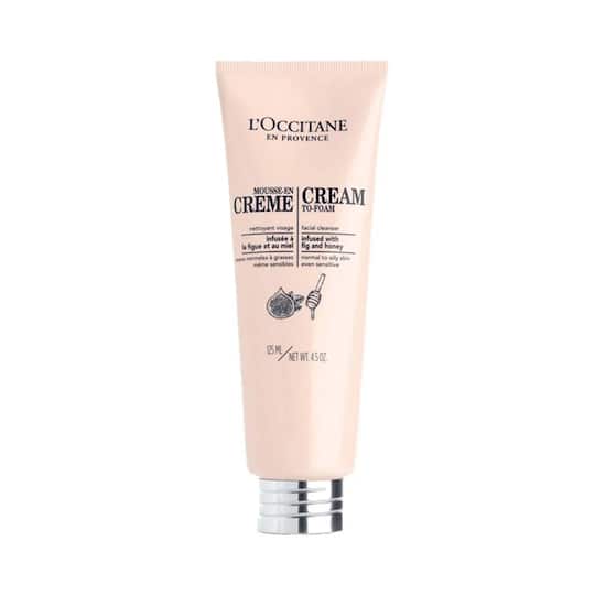 L'occitane Cream-To-Foam Face Cleanser - (125ml)