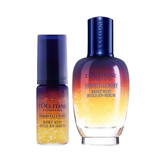 L'Occitane Immortelle Reset Serum Essentials Duo - Reset (75 ml) & Reset Mini (5 ml)