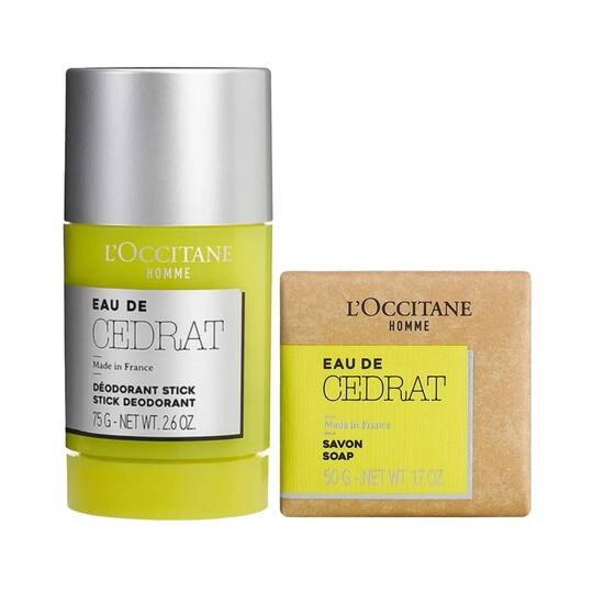 L'occitane Shea Cedrat Fresh Essentials Duo Soap & Deo Combo