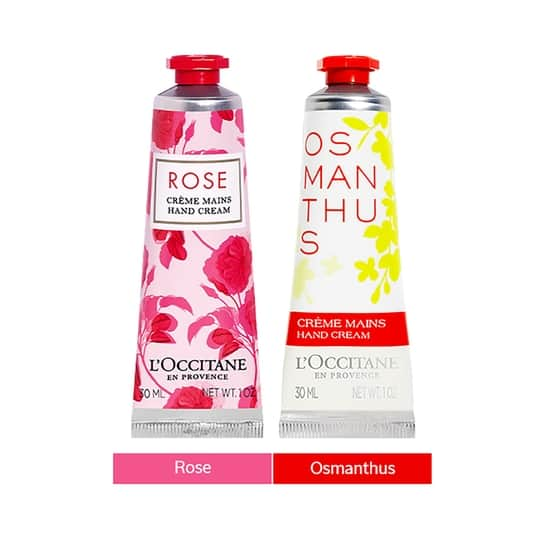 L'Occitane Floral Elegance Hand Care Duo - Rose & Osmanthus Hand Cream