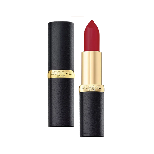 L'Oreal Paris Color Riche Moist Matte Lipstick, 266 Pure Rouge, 3.7g