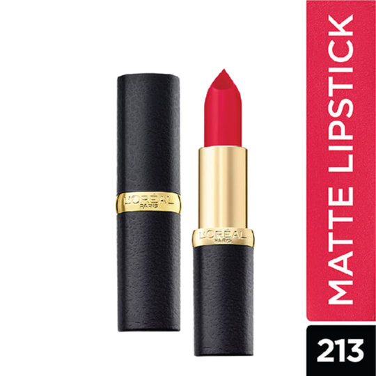 L'Oreal Paris Color Riche Moist Matte Lipstick, 213 Lincoln Rose, 3.7g